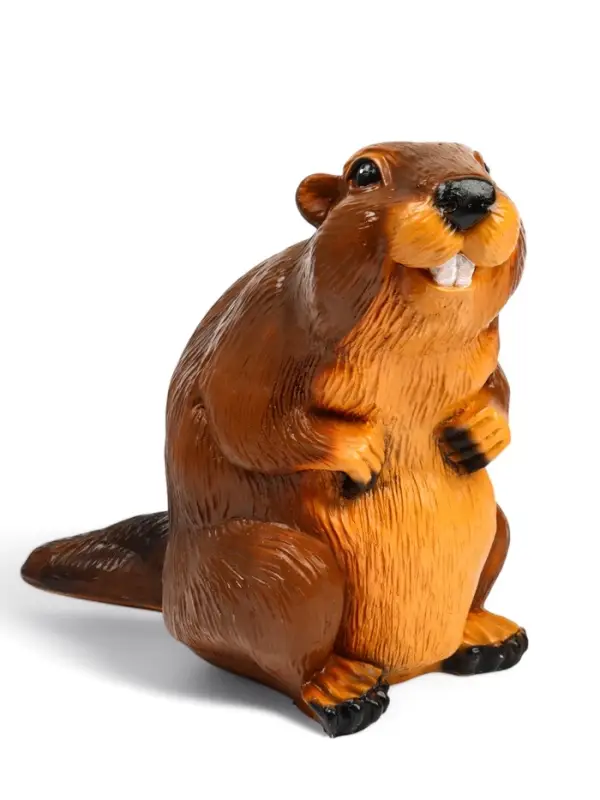 Садовая фигура из полистоуна &laquo;Бобер&raquo;, 43&times;38&times;24 см