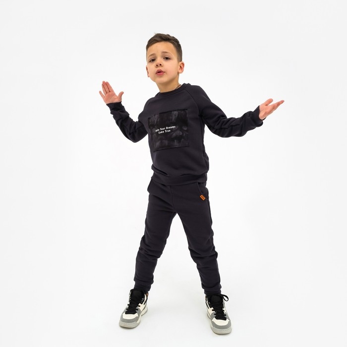 Джемпер детский KAFTAN "Trendy" р.28 (86-92), черный