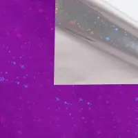 Пленка голографическая, &laquo;Звёздное небо&raquo;, , 70 см &times; 1 м