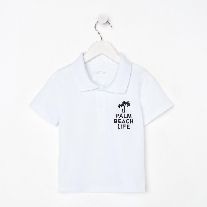 Футболка-поло  детская KAFTAN "Holidays" р. 30 (98-104)