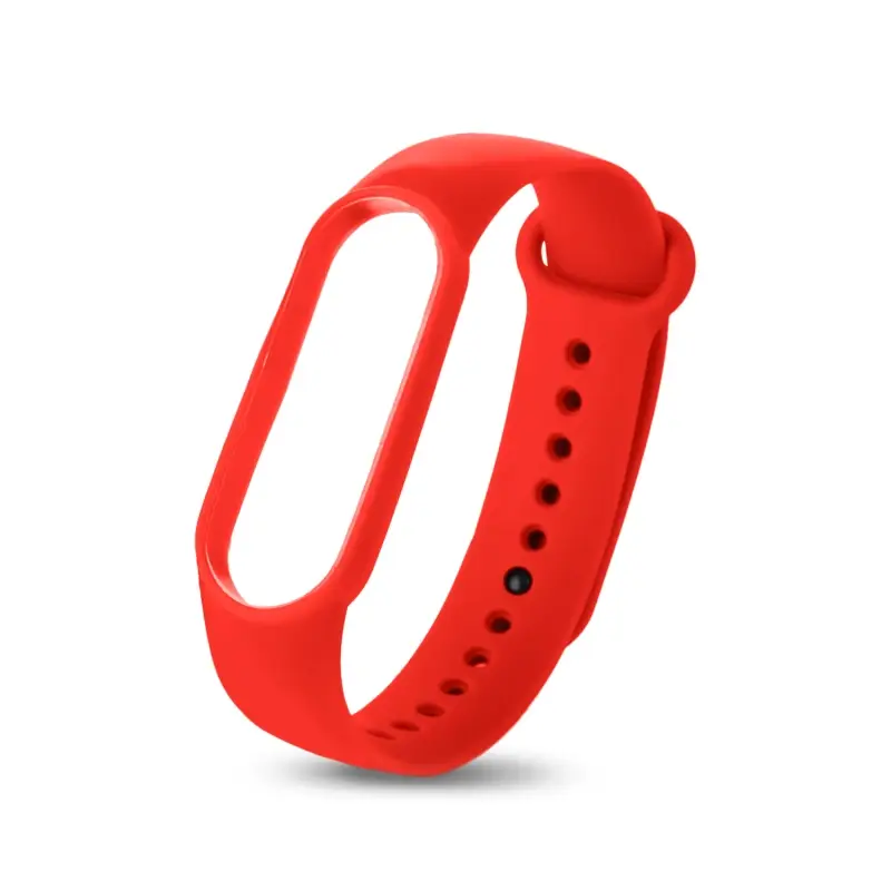 Ремешок для Mi 3/4 band silicon loop Red