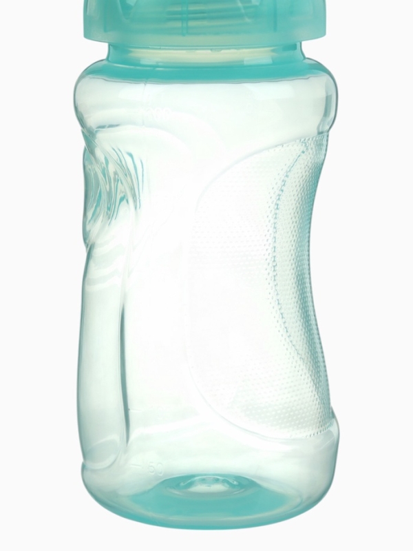 Поильник детский с мягким носиком, 300 мл., цвет бирюзовый, +9 мес