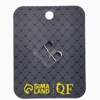 Брошь "Кедровая веточка", цвет коричнево-зелёный в золоте