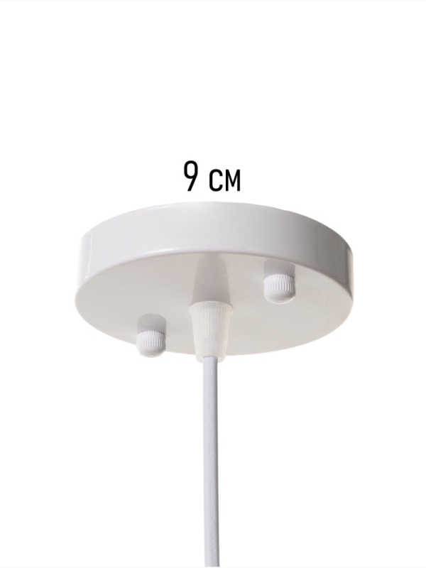 Светильник Lina 1х40Вт Е27 светло-розовый  26х26х32см