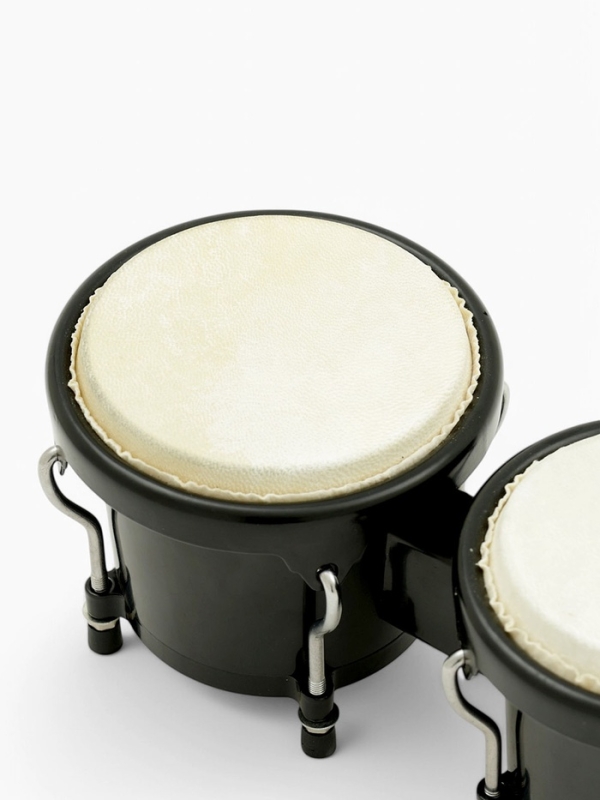 Барабан Бонго Music Life 4 х 5 дюймов, черный