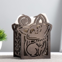 Соляной светильник "КОШЕЧКА" деревянная Е14 15Вт 1,4 кг Соляной светильник "КОШЕЧКА" деревянная Е14 15Вт 1,4 кг