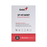 Компьютерные колонки 2.0 Genius SP-HF380BT, 2х1.5Вт, USB, дерево