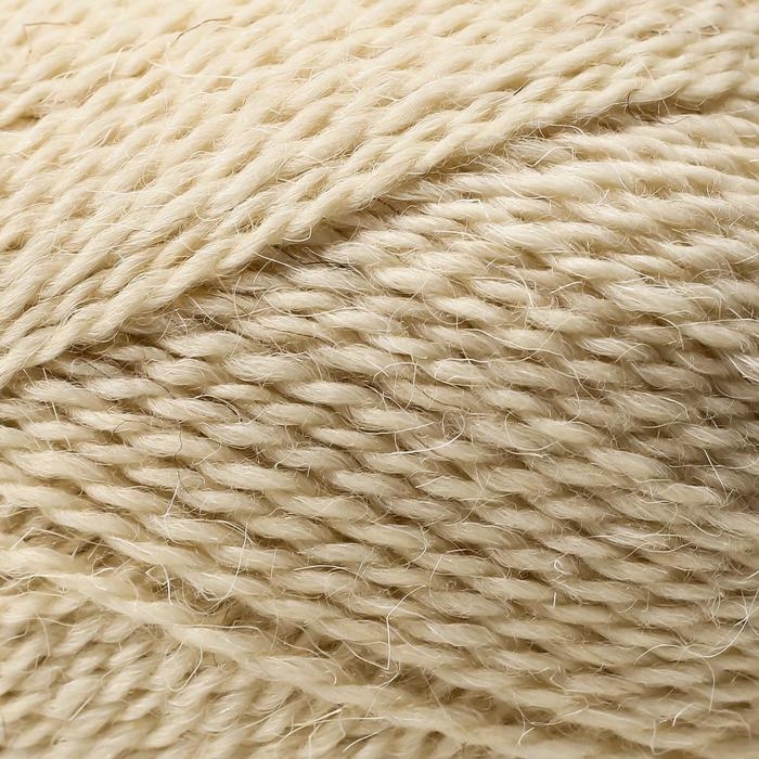 Пряжа для вязания спицами, крючком &laquo;Пехорский текстиль. Овечья шерсть&raquo;, 100% шерсть, 200 м/100 г, (166 суровый)