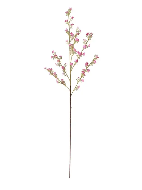 Цветы искусственные "Вероника Георгия" 92 см, розовый