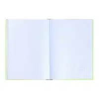 Книга учета, 128 листов, обложка картон 7Б, блок ОФСЕТ, клетка, цвет зеленый (имитация)