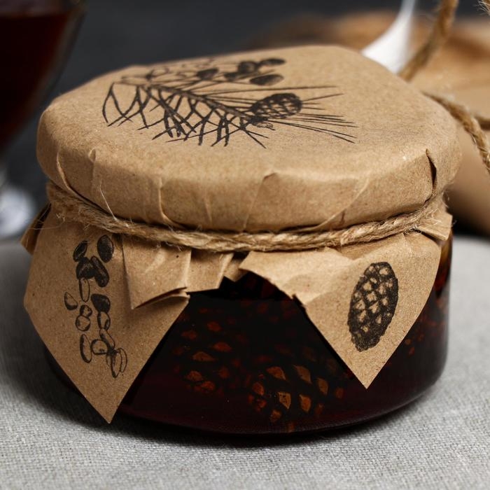 Варенье &laquo;Таёжный тайник&raquo; из сосновой шишки с кедровым орехом, 130 г