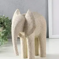 Сувенир полистоун " Песочный слон" 17,5х19х23,5 см