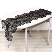 Скатерть дорожка на стол &laquo;Паутина&raquo;, на Хэллоуин