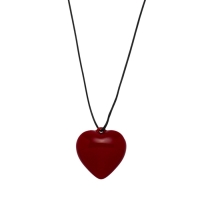 Портупея с кулоном &laquo;Сердечко&raquo;, трансформер, бордовая, 150 см