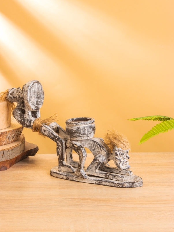 Шкатулка &laquo;Аборигены&raquo;, 19&times;22&times;8.5 см, дерево