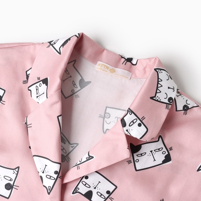 Пижама (брюки, жакет) KAFTAN "Котики", р. 44-46