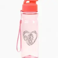 Бутылка для воды пластиковая "Девочка" 500 мл