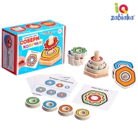 Развивающий набор &laquo;Собери колечки&raquo;, 3+
