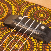 Сувенирный музыкальный инструмент Укулеле &laquo;Туземец&raquo;, 55 см, махагон, дерево