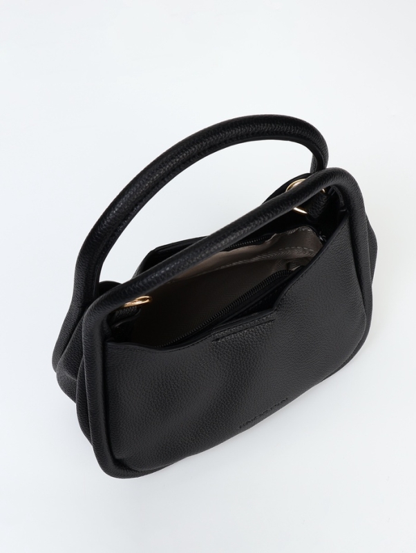 Сумка женская тоут на молнии, цвет чёрный