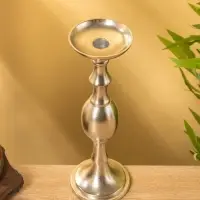 Подсвечник "Мадрид" алюминий 10х10х30,5 см