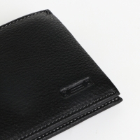 Зажим для купюр, отделение для сим-карт, цвет чёрный