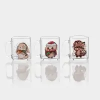 Кружка "Чайная" "Новогодние зверушки" 320 мл