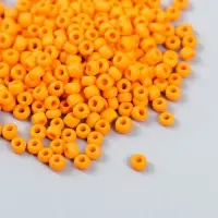 Бисер "Zlatka" 08/0, 3 мм, 10 г 0050M оранжевый
