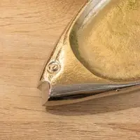 Блюдо сервирочное "Рыбка" алюминий 41,5х12х2 см