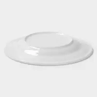 Блюдце Hanna Kn&ouml;vell, d=16.5 см, к бульоннице 300 мл, фарфор, белое