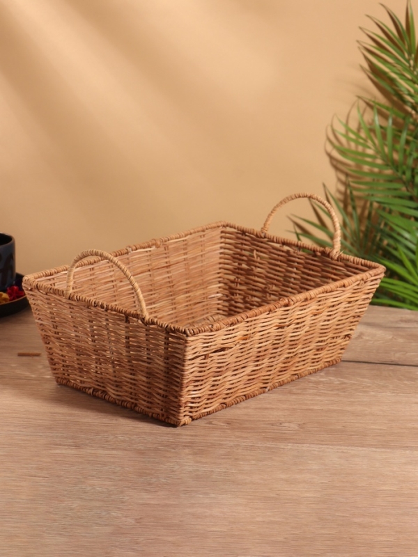 Корзина плетеная 32x22x11 см, пластик