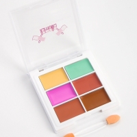 Палетка консилеров для лица, 6 цв, водостойкая Палетка консилеров для лица, 6 цв, водостойкая