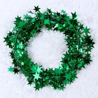 Новый год! Проволока для поделок и декора &laquo;Звёздочка&raquo; длина &mdash; 5 метров, цвет зелёный