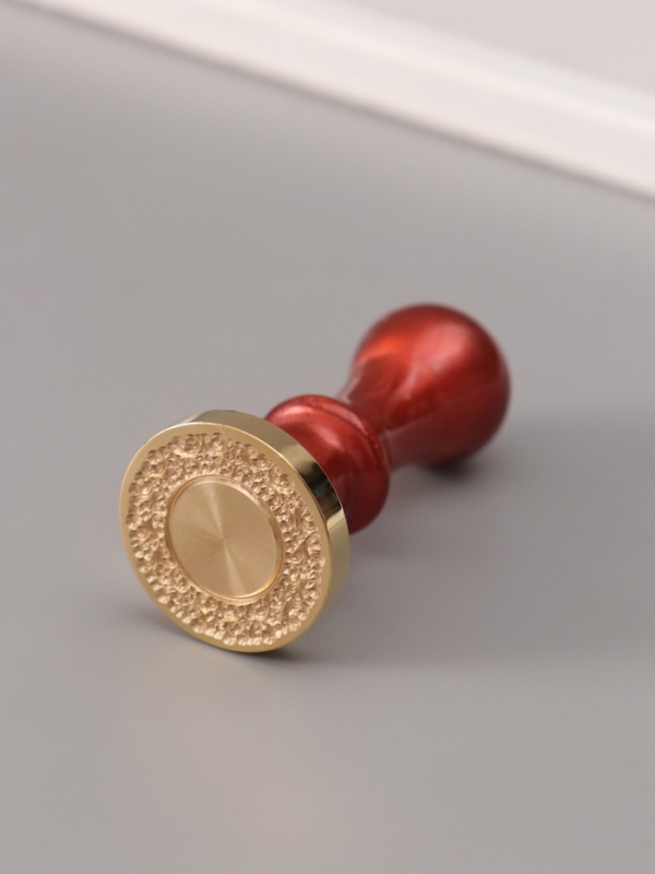 Печать для сургуча с пластиковой ручкой Печать для сургуча с пластиковой ручкой "Широкая рамка. Ажур" 6,3х3х3 см