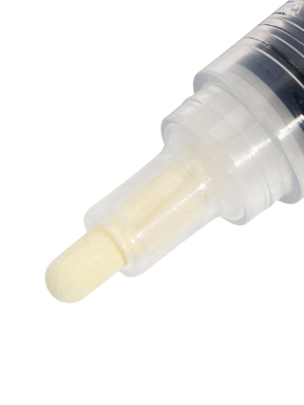 Набор маркеров акриловых 2 штуки, золото/серебро, пулевидный наконечник 4мм