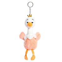 Мягкая игрушка &laquo;Лебедь&raquo;, на брелоке, цвета МИКС