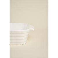 Форма для выпечки из жаропрочной керамики Доляна &laquo;Бруно&raquo;, 2,5 л, 36&times;20,5&times;6,5 см, цвет белый