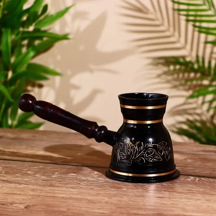 Турка "Делфиния" латунь (300 мл) 22х8,5х10 см