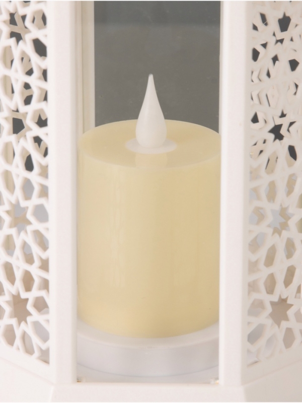 Светодиодная свеча в подсвечнике RISALUX «Свеча в лампе», LED-ночник, 1.5 Вт, 3×ААА, 12×12×23 см Светодиодная свеча в подсвечнике RISALUX «Свеча в лампе», LED-ночник, 1.5 Вт, 3×ААА, 12×12×23 см