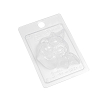 Форма для шоколада пластиковая &laquo;Голова дракона&raquo;, размер изделия 8,5&times;7,5&times;3 см, цвет прозрачный