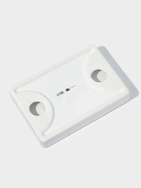 Набор для ванной SAVANNA, 3 предмета, дозатор для мыла, стакан, мыльница