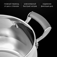 Кастрюля 4 литра Mela для индуции