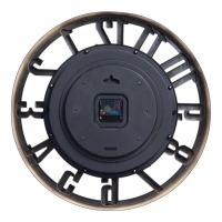 Часы настенные интерьерные &laquo;Эйфелева башня&raquo;, плавный ход, циферблат d-50 см