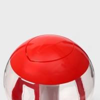 Башня пивная &laquo;Шар&raquo;, 3 л, цвет красный