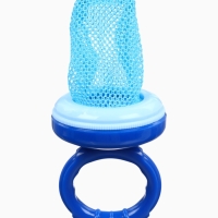 Ниблер с текстильной сеточкой, цвет голубой