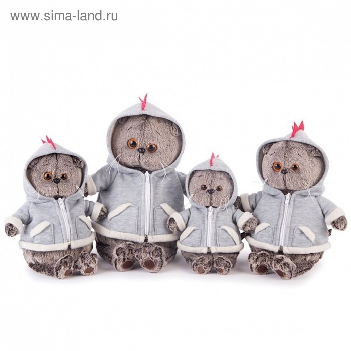 Мягкая игрушка &laquo;Басик&raquo; в толстовке дракончик, 30 см