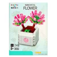 Конструктор Цветы &laquo;Милые глазки&raquo;, 140 деталей