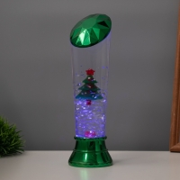 Лава лампа «Елка» LED 3хААА, USB зеленый 6,5х6,5х23,7см Лава лампа «Елка» LED 3хААА, USB зеленый 6,5х6,5х23,7см