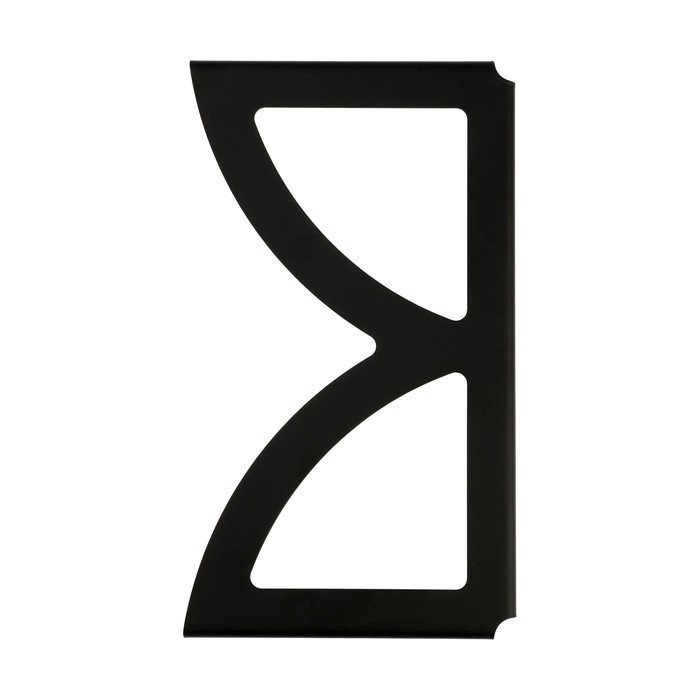 Кронштейн DELТА, двойной, мод.2, 145х255, 2 шт, цвет черный