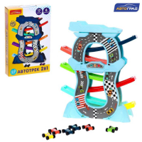 Автотрек &laquo;Гонки по склону&raquo;, с 6 машинками